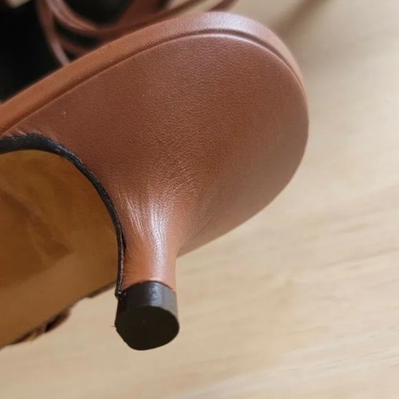 Souliers Martinez Guardamar Leather Sandals Size 38 - Picture 9 of 10